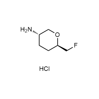 (3S,6R)-6-(Fluoromethyl)tetrahydro-2H-pyran-3-amine hydrochloride|CS-0618547