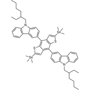 3,3'-(2,6-Bis(trimethylstannyl)benzo[1,2-b:4,5-b']dithiophene-4,8-diyl)bis(9-(2-ethylhexyl)-9H-carbazole)|CS-0618563