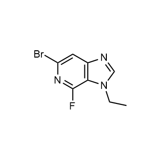 6-Bromo-3-ethyl-4-fluoro-3H-imidazo[4,5-c]pyridine|CS-0618704