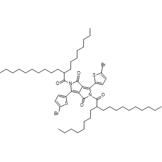 3,6-Bis(5-bromothiophen-2-yl)-2,5-bis(2-octyldodecanoyl)pyrrolo[3,4-c]pyrrole-1,4(2H,5H)-dione|CS-0618730