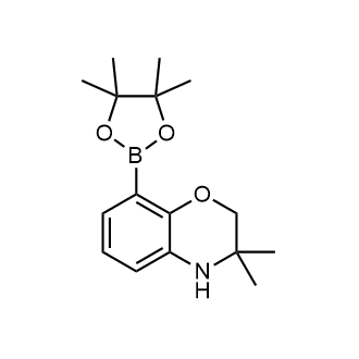 3,3-Dimethyl-8-(4,4,5,5-tetramethyl-1,3,2-dioxaborolan-2-yl)-3,4-dihydro-2H-benzo[b][1,4]oxazine|CS-0618909