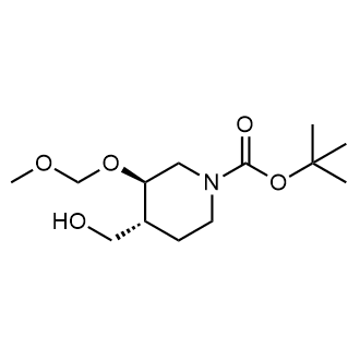 tert-Butyl (3R,4R)-4-(hydroxymethyl)-3-(methoxymethoxy)piperidine-1-carboxylate|CS-0618974