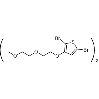 Thiophene, 2,5-dibromo-3-[2-(2-methoxyethoxy)ethoxy]-, homopolymer|CS-0619247