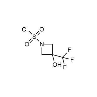 3-Hydroxy-3-(trifluoromethyl)azetidine-1-sulfonyl chloride|CS-0619272