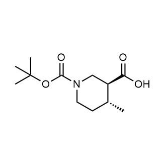 (3S,4R)-1-(tert-Butoxycarbonyl)-4-methylpiperidine-3-carboxylic acid|CS-0619375