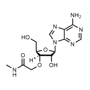 2-(((2R,3R,4R,5R)-2-(6-Amino-9H-purin-9-yl)-4-hydroxy-5-(hydroxymethyl)tetrahydrofuran-3-yl)oxy)-N-methylacetamide|CS-0619470