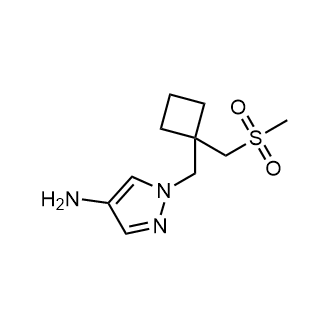 1-((1-((Methylsulfonyl)methyl)cyclobutyl)methyl)-1H-pyrazol-4-amine|CS-0619519