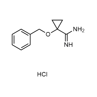1-(Benzyloxy)cyclopropane-1-carboximidamide hydrochloride|CS-0619574