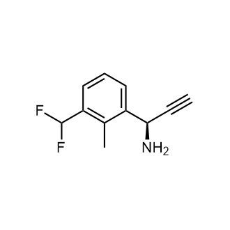 (R)-1-(3-(Difluoromethyl)-2-methylphenyl)prop-2-yn-1-amine|CS-0619606