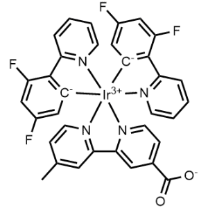 Iridium, bis[3,5-difluoro-2-(2-pyridinyl-κN)phenyl-κC](4′-methyl[2,2′-bipyridine]-4-carboxylato-κN1,κN1′)-|CS-0619828