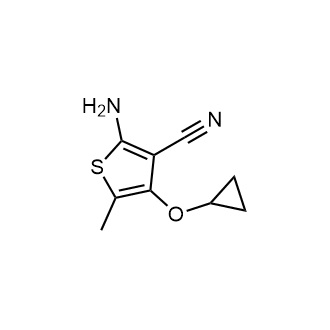 2-Amino-4-cyclopropoxy-5-methylthiophene-3-carbonitrile|CS-0620160