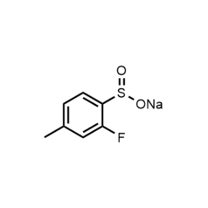 Benzenesulfinic acid, 2-fluoro-4-methyl-, sodium salt 1:1|CS-0620310