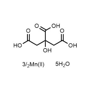 1,2,3-Propanetricarboxylic acid, 2-hydroxy-, manganese(2+) salt, hydrate (2:3:10)|CS-0620339