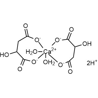 Calciate(2-), diaquabis[hydroxybutanedioato(2-)-κO1,κO4]-, dihydrogen|CS-0620354
