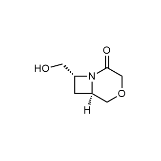 rel-(6R,8R)-8-(Hydroxymethyl)-4-oxa-1-azabicyclo[4.2.0]octan-2-one|CS-0620568