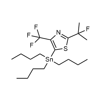 2-(2-Fluoropropan-2-yl)-5-(tributylstannyl)-4-(trifluoromethyl)thiazole|CS-0620575