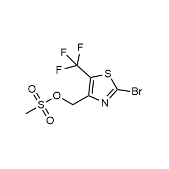 (2-Bromo-5-(trifluoromethyl)thiazol-4-yl)methyl methanesulfonate|CS-0620598