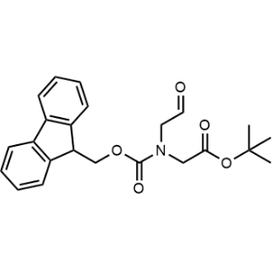 tert-Butyl N-(((9H-fluoren-9-yl)methoxy)carbonyl)-N-(2-oxoethyl)glycinate|CS-0620621