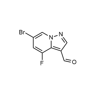 6-Bromo-4-fluoropyrazolo[1,5-a]pyridine-3-carbaldehyde|CS-0620707