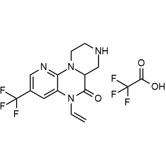3-(Trifluoromethyl)-5-vinyl-7,8,9,10-tetrahydro-5H-pyrazino[1,2-a]pyrido[3,2-e]pyrazin-6(6aH)-one 2,2,2-trifluoroacetate|CS-0620725