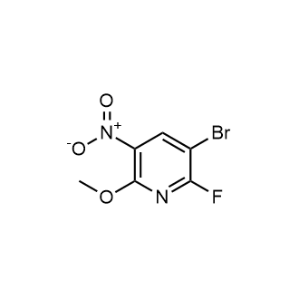3-Bromo-2-fluoro-6-methoxy-5-nitropyridine|CS-0620730