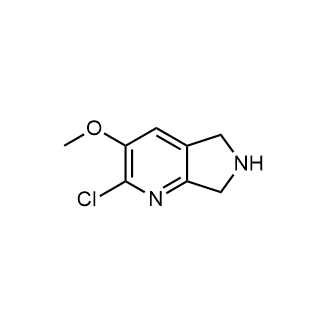 2-Chloro-3-methoxy-6,7-dihydro-5H-pyrrolo[3,4-b]pyridine|CS-0620822