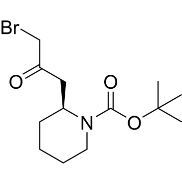 tert-Butyl (S)-2-(3-bromo-2-oxopropyl)piperidine-1-carboxylate|CS-0621180