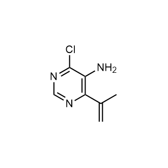 4-Chloro-6-(prop-1-en-2-yl)pyrimidin-5-amine|CS-0621184