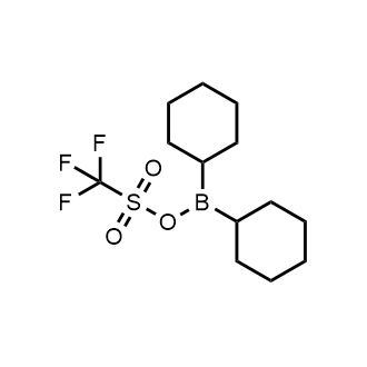 Dicyclohexyl(trifluoromethanesulfonyloxy)borane|CS-0621753