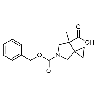 5-((Benzyloxy)carbonyl)-7-methyl-5-azaspiro[2.4]heptane-7-carboxylic acid|CS-0622870