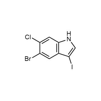 5-Bromo-6-chloro-3-iodo-1H-indole|CS-0622938