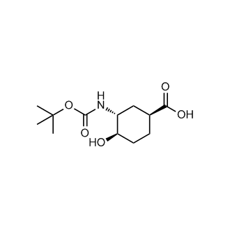 (1S,3R,4R)-3-((tert-Butoxycarbonyl)amino)-4-hydroxycyclohexane-1-carboxylic acid|CS-0622988