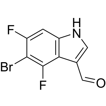 5-Bromo-4,6-difluoro-1H-indole-3-carbaldehyde|CS-0623006