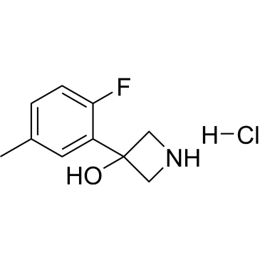 3-(2-Fluoro-5-methylphenyl)azetidin-3-ol hydrochloride|CS-0623025