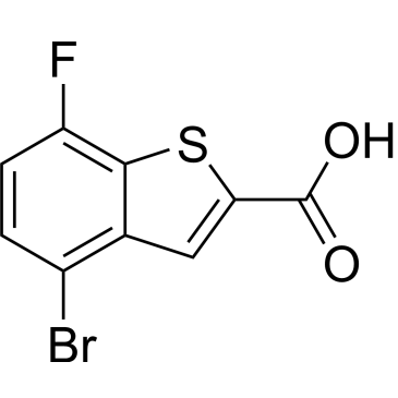 4-Bromo-7-fluorobenzo[b]thiophene-2-carboxylic acid|CS-0623073