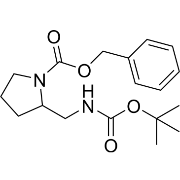 Benzyl 2-(((tert-butoxycarbonyl)amino)methyl)pyrrolidine-1-carboxylate|CS-0623454