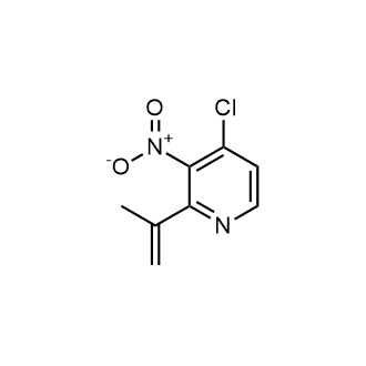 4-Chloro-3-nitro-2-(prop-1-en-2-yl)pyridine|CS-0623636