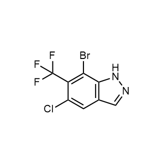 7-Bromo-5-chloro-6-(trifluoromethyl)-1H-indazole|CS-0623711