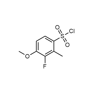 3-Fluoro-4-methoxy-2-methylbenzenesulfonyl chloride|CS-0623732