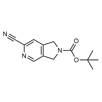 tert-Butyl 6-cyano-1,3-dihydro-2H-pyrrolo[3,4-c]pyridine-2-carboxylate|CS-0623746