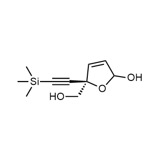 (5R)-5-(Hydroxymethyl)-5-((trimethylsilyl)ethynyl)-2,5-dihydrofuran-2-ol|CS-0624168