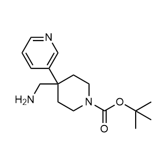 Tert-butyl 4-(aminomethyl)-4-(pyridin-3-yl)piperidine-1-carboxylate|CS-0624264