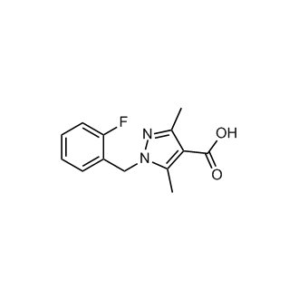1-(2-Fluorobenzyl)-3,5-dimethyl-1h-pyrazole-4-carboxylic acid|CS-0624292