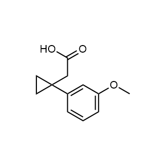 2-(1-(3-Methoxyphenyl)cyclopropyl)acetic acid|CS-0624366