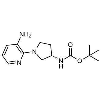 Tert-butyl (s)-(1-(3-aminopyridin-2-yl)pyrrolidin-3-yl)carbamate|CS-0624376