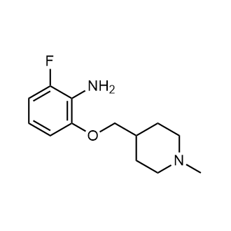 2-Fluoro-6-((1-methylpiperidin-4-yl)methoxy)aniline|CS-0624408