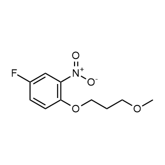 4-Fluoro-1-(3-methoxypropoxy)-2-nitrobenzene|CS-0624435