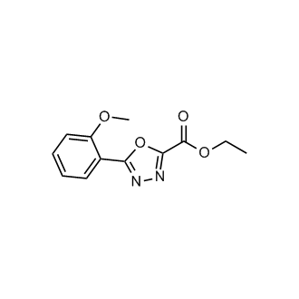Ethyl 5-(2-methoxyphenyl)-1,3,4-oxadiazole-2-carboxylate|CS-0624461