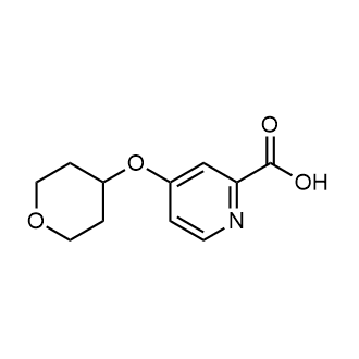 4-((Tetrahydro-2h-pyran-4-yl)oxy)picolinic acid|CS-0624692
