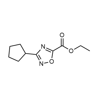 Ethyl 3-cyclopentyl-1,2,4-oxadiazole-5-carboxylate|CS-0624708